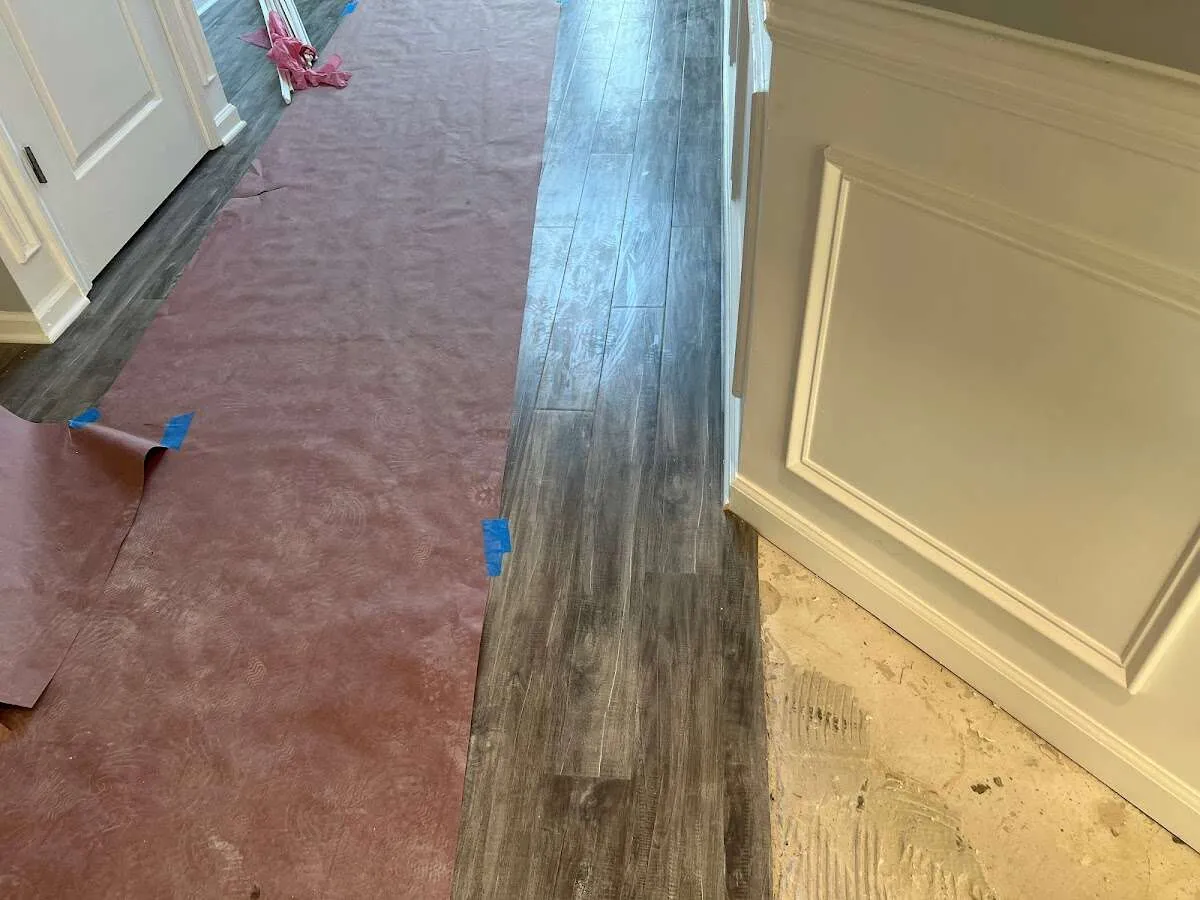 Completed marble shower restoration in West Goshen